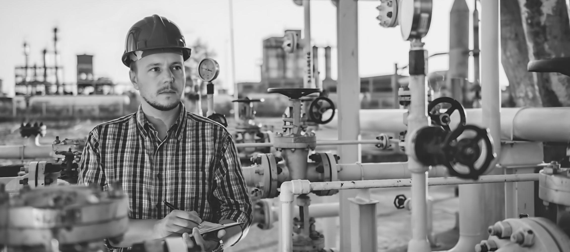 Специалисты газовой промышленности обсуждают технологические процессы добычи природного газа